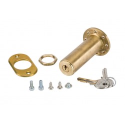 FAAC 424560101 - Zewnętrzny mechanizm rozblokowania z kluczem do drzwi o grubości maks. 15 mm (od n. 1 do n. 10)